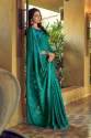 Weightless viscose swarovski diamond work saree thumb 2