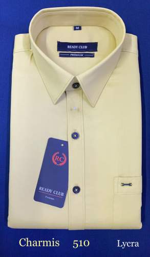 Charmis Plain Shirt For Mens  by Moolchand Impex