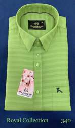 Fancy Light Green Casual Shirt For Men
