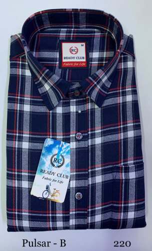 Fancy Mens Chex Full Sleeve Shirt 