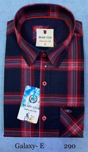 Mens Chex Printed Casual Shirt At Wholesale