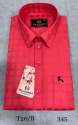 New Red Embossed Shirt For Men