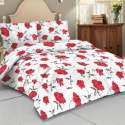 Flowery Printed Double Bed Sheet 