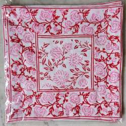 Block Printed Cushion Cover