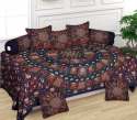 Jaipuri Block Printed diwan Set  thumb 2