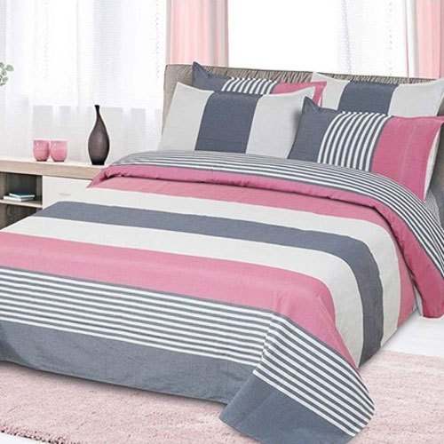 Elegant Double Cotton Bed Sheet  by Handloom World