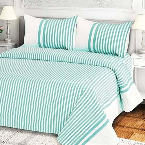 Lining Hotel Double Bed Sheet  by Handloom World