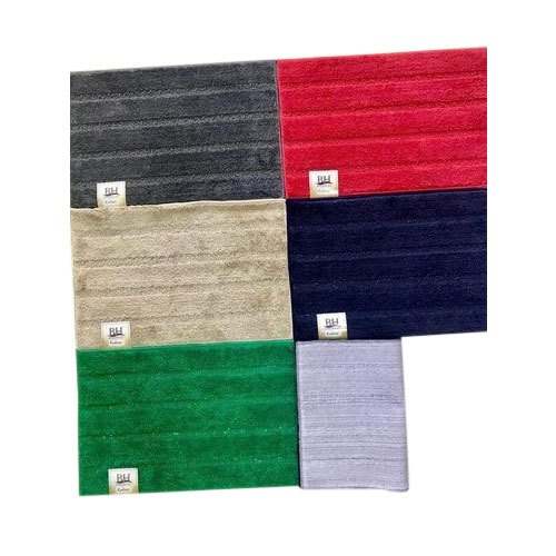 Plain Bed room Door Mat by Handloom World
