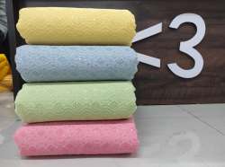 Designer Rayon Sequence Schiffli Embroidery Kurta Fabric For Mens