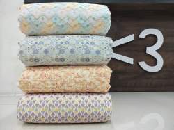 Poly Rayon Crochet Sequence With Zari Digital Printed Fabric