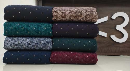 Polyester Jacquard Mens Kurta Fabric