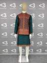 Unstitched Designer Jacquard Koti Kurta Fabric For Mens