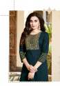 Designer Kajal Style Kurti Palazzo/ Sharara set  thumb 14