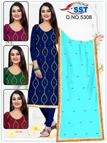 Fancy Dress with Beautiful Sequence work Dupatta 