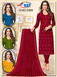 Pure Sequence work Dupatta Dress Material -5369