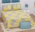 Beautiful Cotton Printed King Size Bed sheet thumb 6