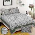 Elegant Printed Cotton King Size Bed Sheet thumb 7