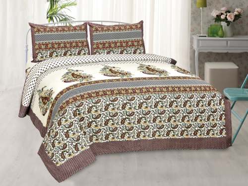 King Size Cotton Bed Sheet by anash enterprises