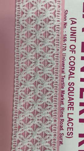 Cotton Dyeable lace