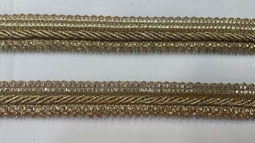 Fancy Golden Lace -1861 by Leela Laces