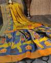 Banglori Handloom Raw Silk Saree thumb 1