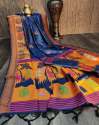 Banglori Handloom Raw Silk Saree thumb 2