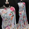 Georgette Digital Print Saree