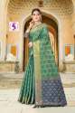 Soft  Banarasi Patola silk Saree with reach Pallu  thumb 2
