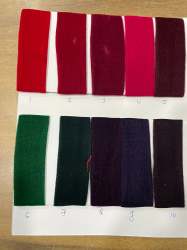 9000 POLYSTER VELVET PLAIN  