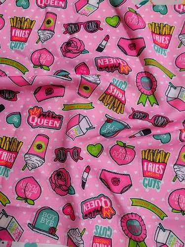 Cartoon Printed Fabric for Baby Garments by KP Exports