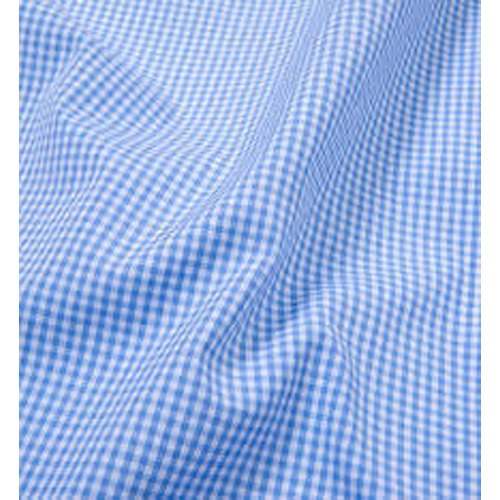 Cotton Small Checks Shirting Fabric  by KP Exports