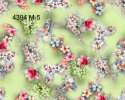 Flowery Design Georgette Digital Printed Fabric  thumb 10
