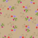 Flowery Design Georgette Digital Printed Fabric  thumb 4
