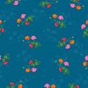 Flowery Design Georgette Digital Printed Fabric  thumb 6
