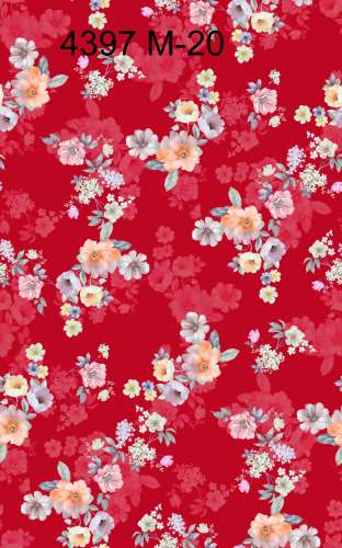 Japan Satin Printed Fabric 
