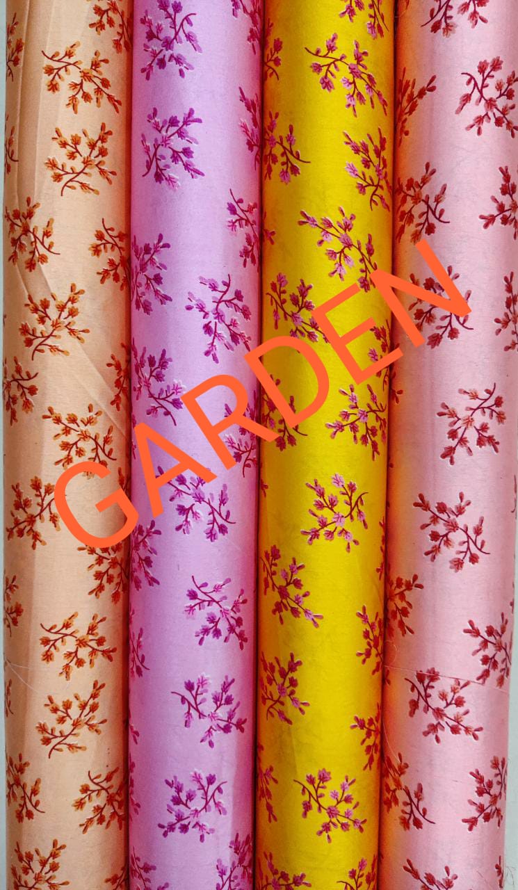 Garden Satin fabric 