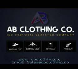 AB CLOTHING CO logo icon
