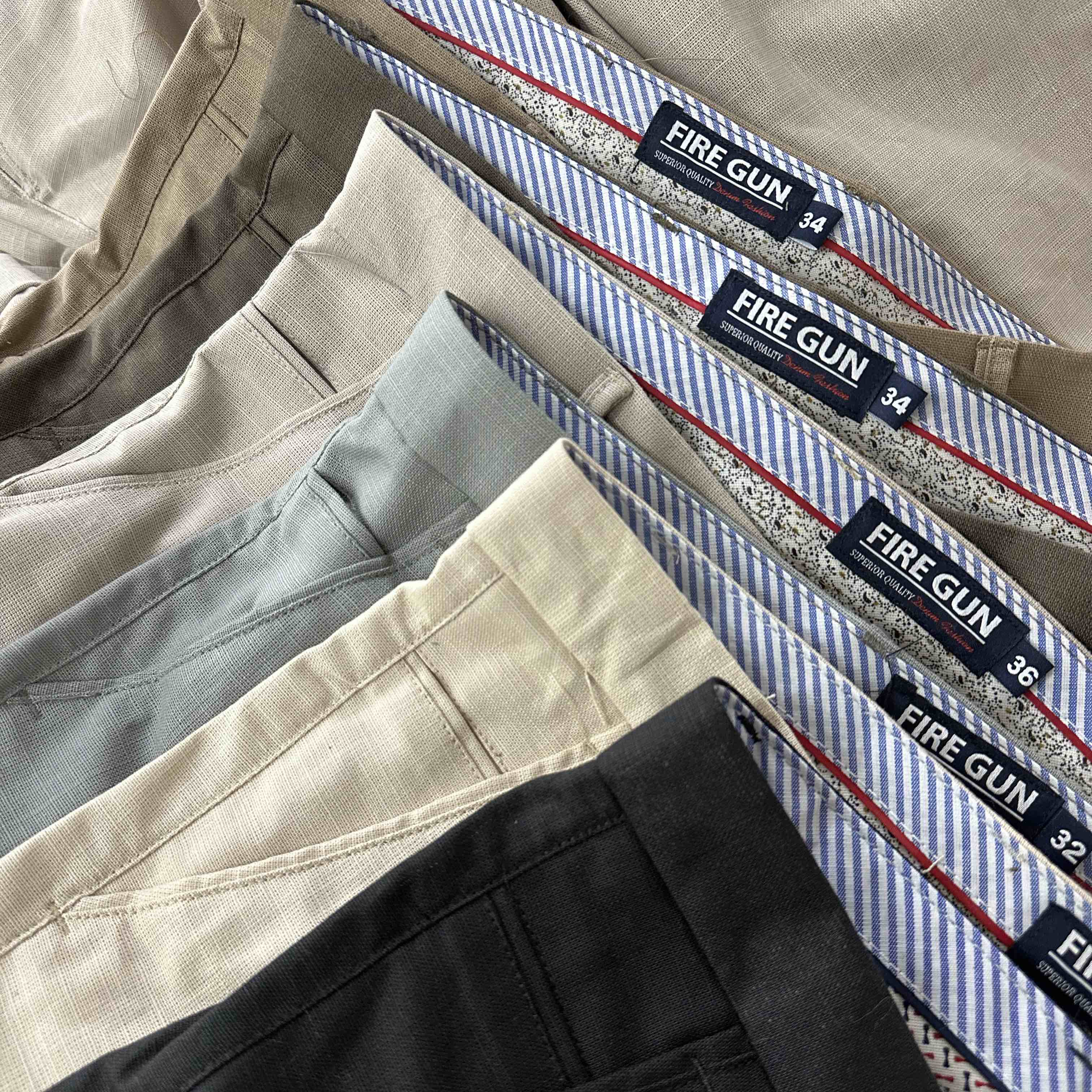 Trousers/ Chinos - Linen Pants by ab clothing co, bangalore