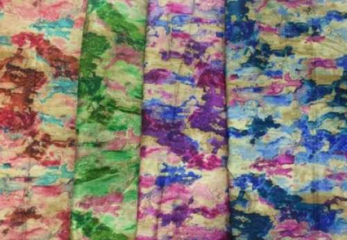 Export Quality Cotton Satin Printed Fabric