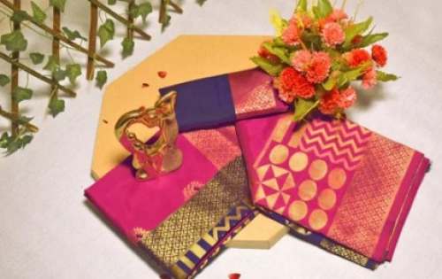 Katan Silk Sarees by The Fabric Culture