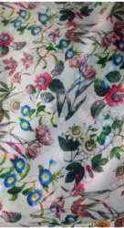 Printed Japan Satin Fabric