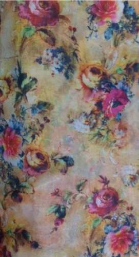 Printed Pure Organza Fabric