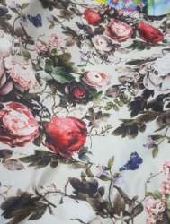 Printed Tussar Fabrics