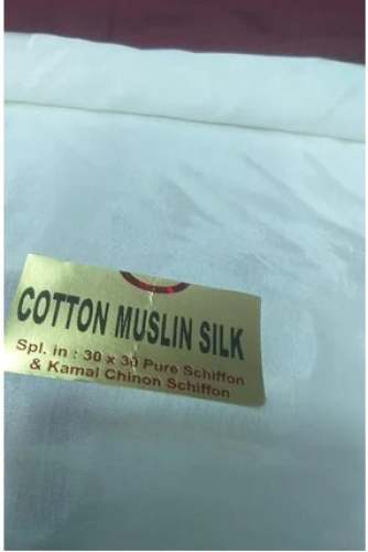 Fancy Muslin Silk Fabric by Jay Mata Di Creation