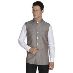 Plain Sleeveless Modi Jacket 