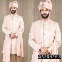 Wedding wear Embroidered Groom Sherwani 