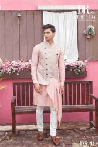 Designer Dulhe Raja Mens Kurta Pajama by M S Dulhe Raja