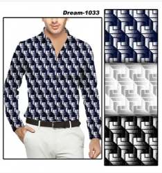 Cotton Twill Print Shirt Fabric
