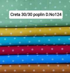 Poplin Cotton Printed Dyeable Shirting Fabric 
