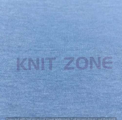 Blue Single Jersey Fabric  by Knit zone